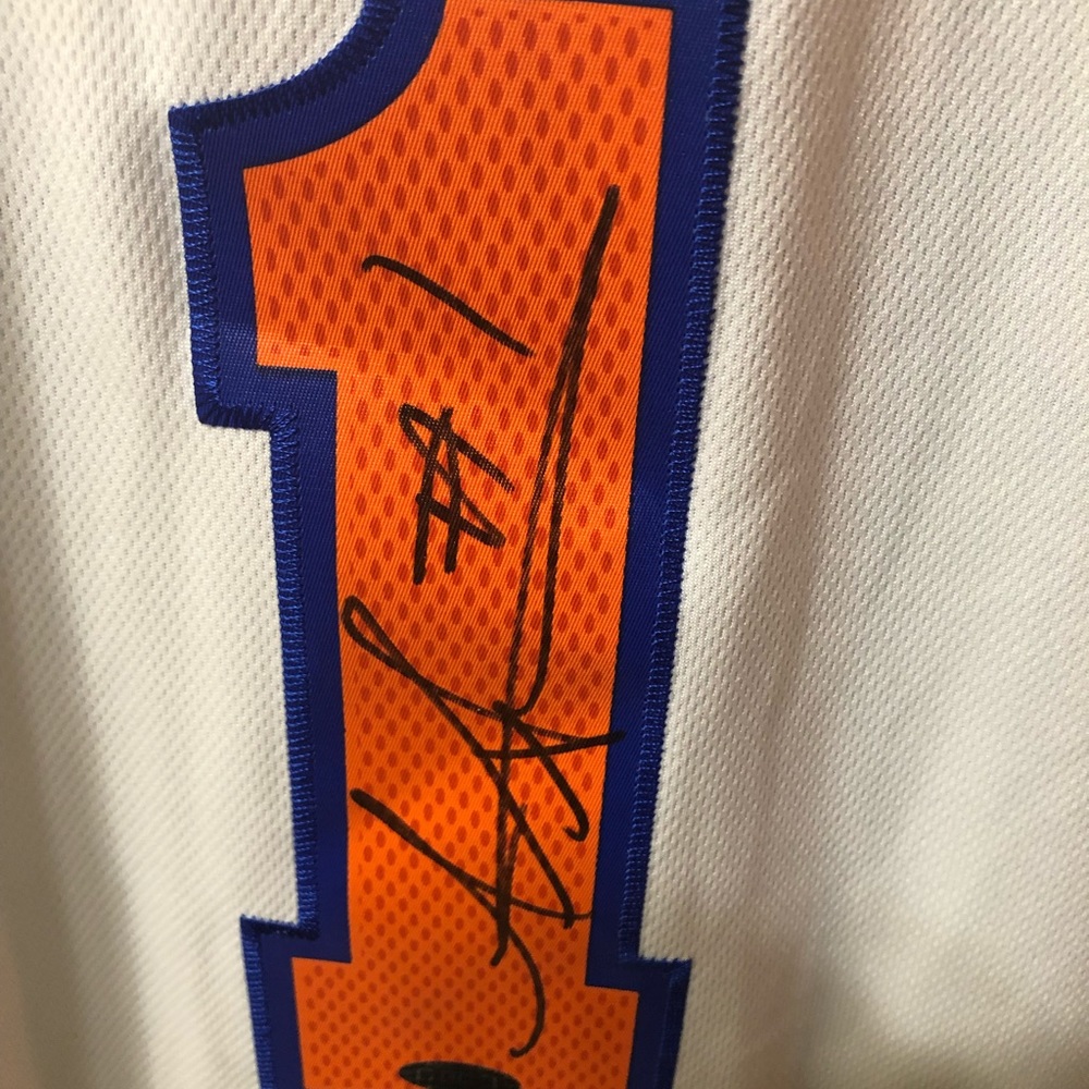 Original New York Knicks Signed Jersey